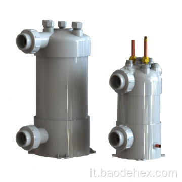 PVC Titanio Sea Water Swimming Pols Exchanger